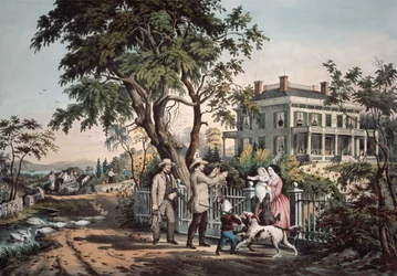 American Country Life - October Afternoon, 1855